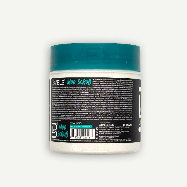 L3VEL Mud Scrub Mask 500 ml