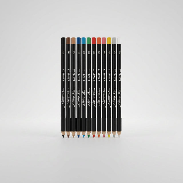 L3VEL3 12PC PENCILS ASSORTED COLORS
