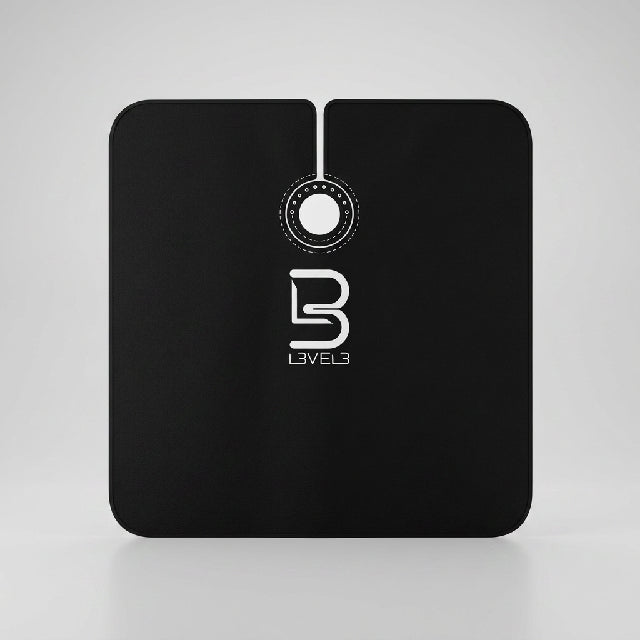 L3VEL3 BLACK CAPE W/ RUBBER NECK