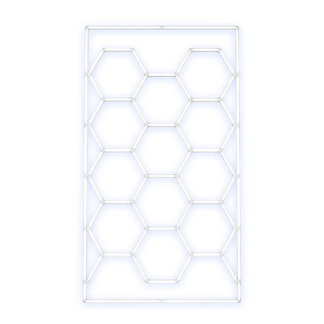 Panel De Luces En Hexagonos 153741