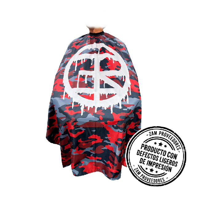 Capa DEFECTO Beauty B Premium Trento Camuflaje Rojo Gris 153662