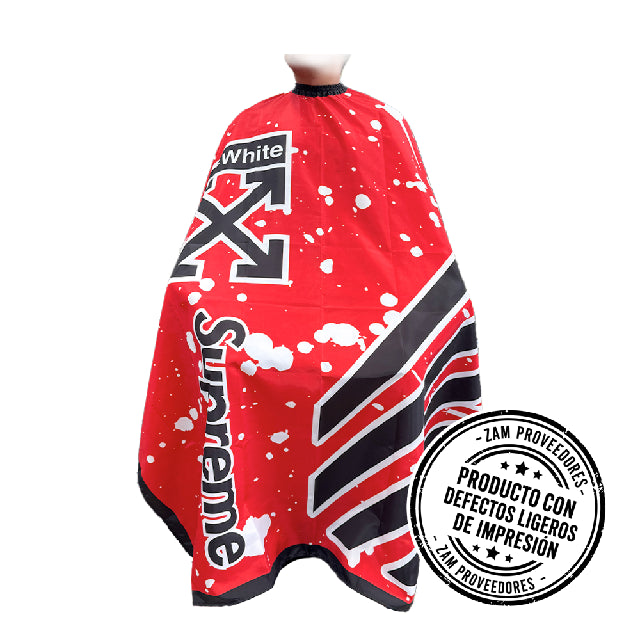 Capa DEFECTO Beauty B Premium Off White Negro Fondo Rojo 153675