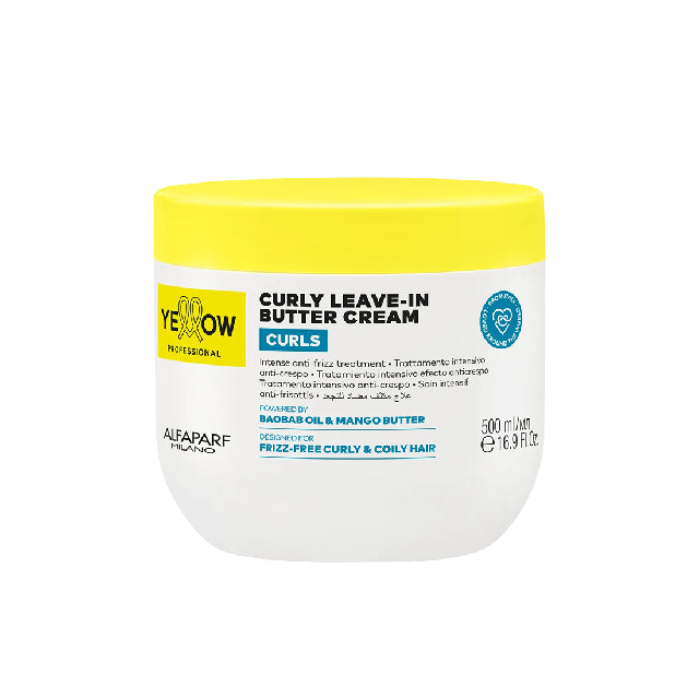 Tratamiento Yellow Tarro Curly Leave in Butter 500ml
