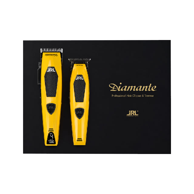 Combo JRL Diamante Clipper y Trimmer Amarillo
