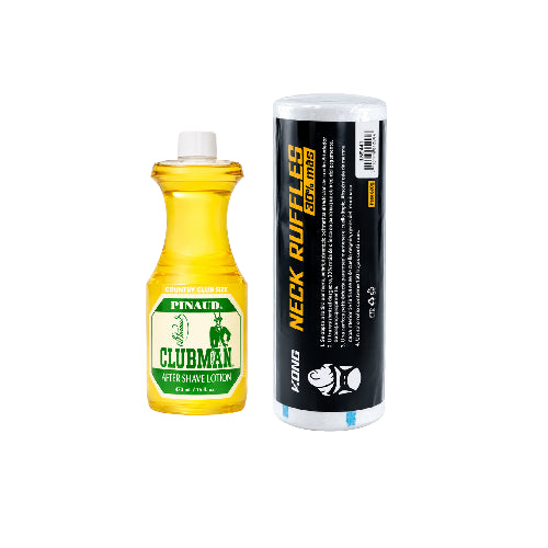 Cuello Kong Blanco 5pza Emp 20 + After Shave Clubman Pinaud 473ml