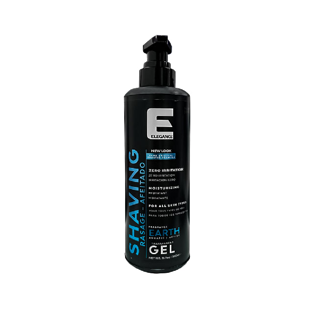 Shaving Gel Elegance Azul Earth 500Ml
