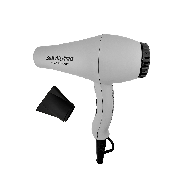 Secadora BaByliss Nano Titanium Gris 1900W BNTT5585GYES