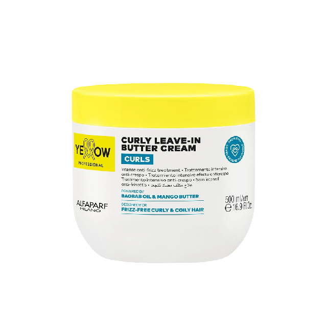 Tratamiento Yellow Tarro Curly Leave in Butter 500ml