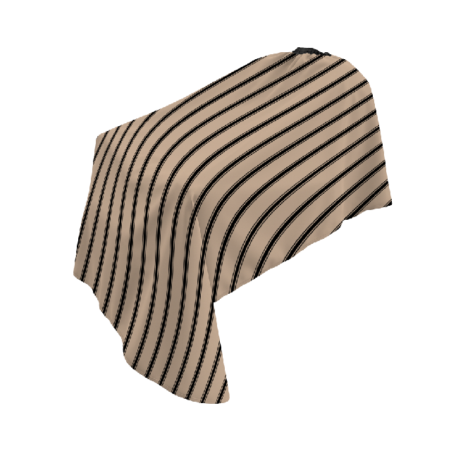 Capa Beauty B Premium Fondo Café Rayas Negras 153937