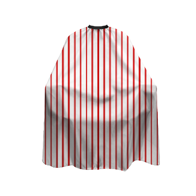 Capa Beauty B Premium Fondo Blanco Rayas Rojas 153936