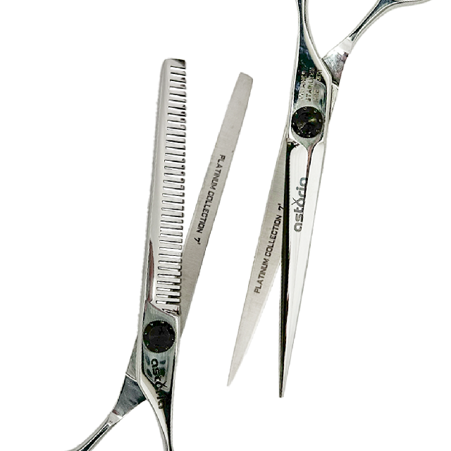 Combo Tijeras Astoria Platinum 7" 3011-PLATA