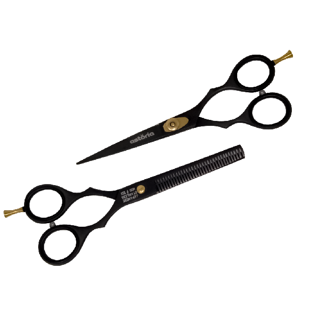 Combo Tijeras Astoria Negro 6" 119-232-6