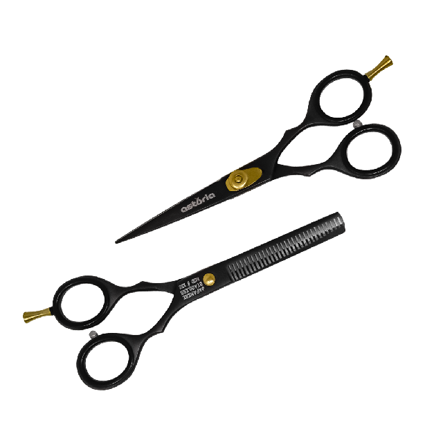 Combo Tijeras Astoria Negro 5.5" 119-232-5.5