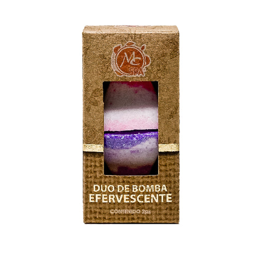 Bomba MC Nails Spa Rosa y Lavanda 2pza