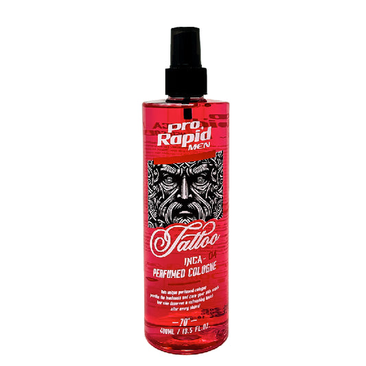 After Shave Pro Rapid 04 Rojo Tattoo Inca 400ml Emp 12