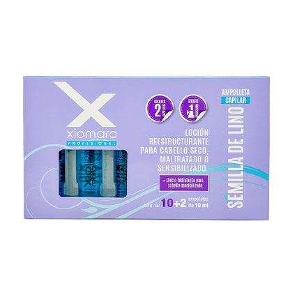CAJA Ampolleta Xiomara Semilla Lino 12pza