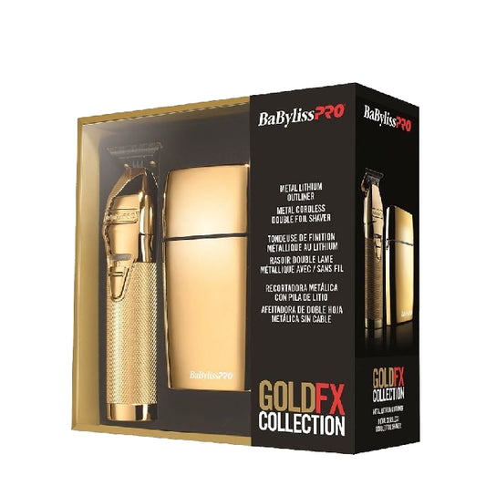 Combo Babyliss Skeleton Y Shaver GoldFX