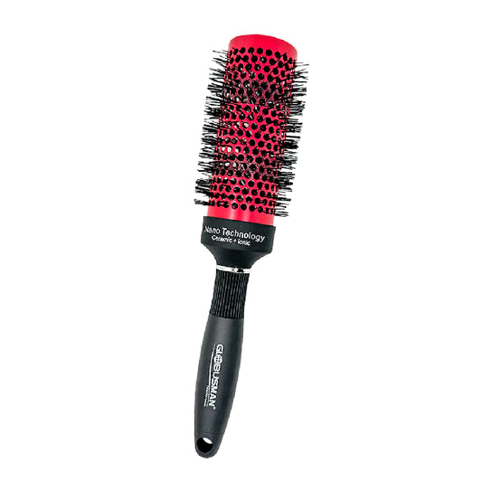 Cepillo Redondo GM Termico Rojo 2.5" T-143BK Emp 12