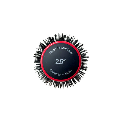 Cepillo Redondo GM Termico Rojo 2.5" T-143BK Emp 12