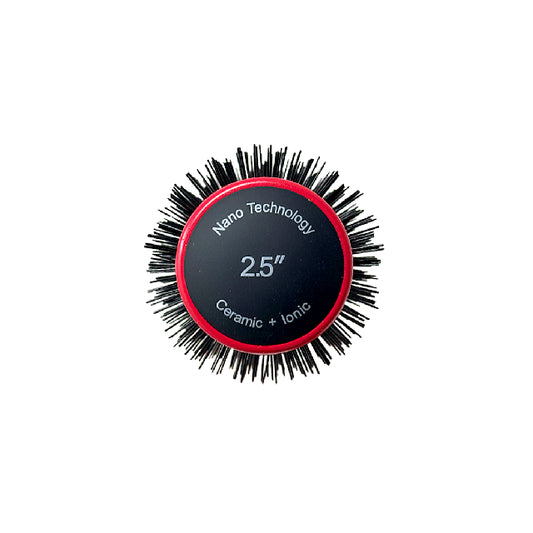 Cepillo Redondo GM Termico Rojo 2.5" T-143BK Emp 12