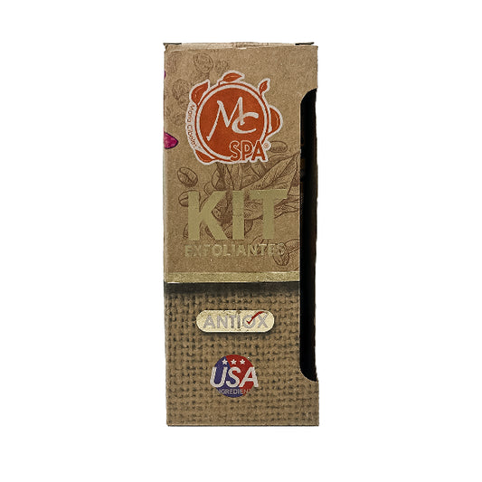 Combo MC Nails Spa Exfoliantes Paquete 3pza