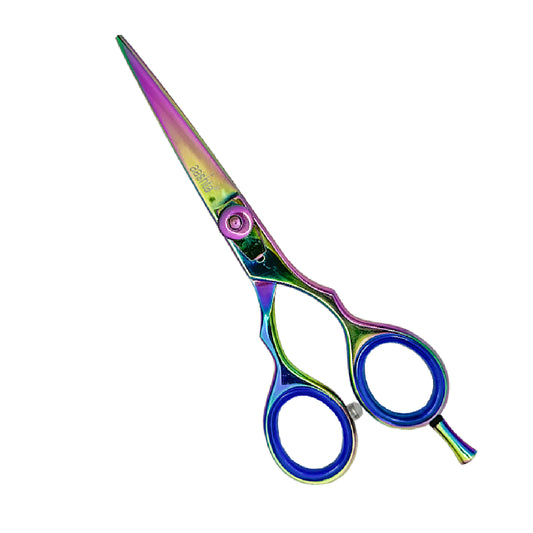 Tijera Aashta 5.5" Tornasol Titanio PS-111
