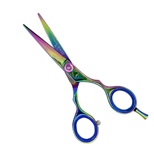 Tijera Aashta 5.5" Tornasol Titanio PS-111