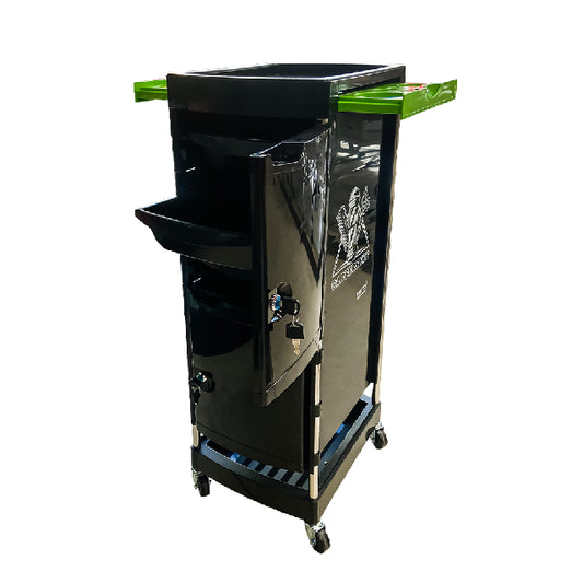 Robot Xiird Negro con Verde Puertas con Llave 152272 LCBX