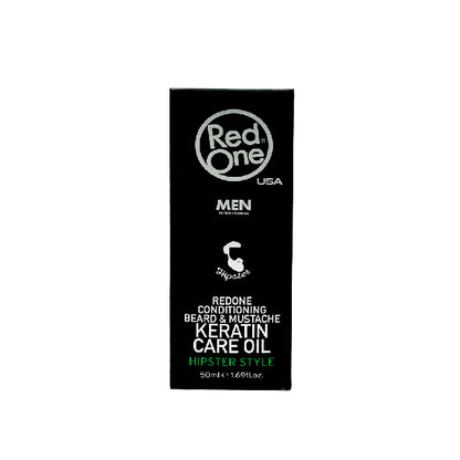 Aceite Barba Red One Keratin 50ml