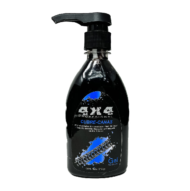 Gel Cubrecanas 4x4 315ml Negro Emp 12