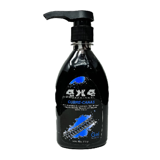 Gel Cubrecanas 4x4 315ml Negro Emp 12