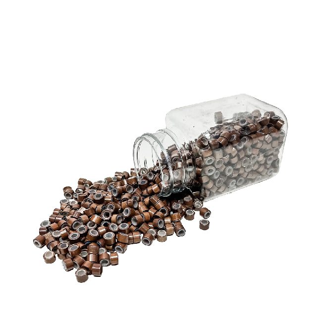 Grapa Keratina S/M Cafe Claro 1000pza