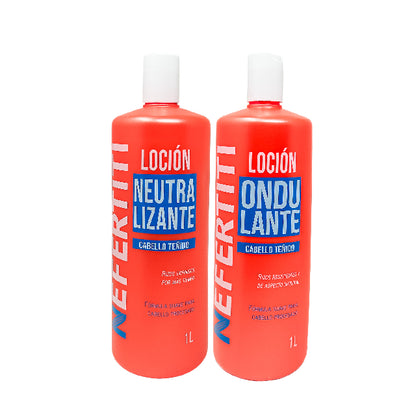 Permanente Nefertiti Teñido 2pza