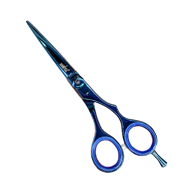 Tijera Aashta 5.5" Azul PS-830