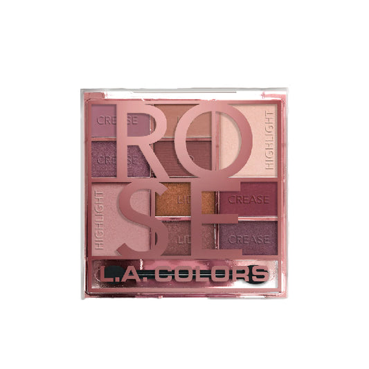 Sombras La Colors Color Block Rose CES136