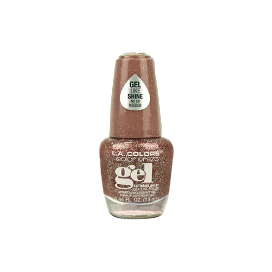 Esmalte La Colors Shimmer Gel Hyped CNL282