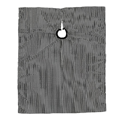 Capa Beauty B Premium Fondo Negro Rayas Blancas 152038