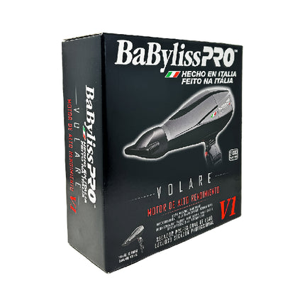 Secadora Babyliss Volare Negra 2000W BABFV1ES