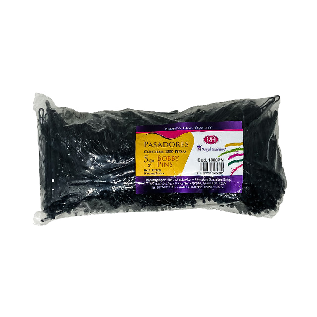 Pasador Royal Academy 2" 1000pz Negro 1000PN