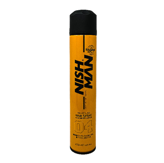 Spray Peinado Nish Man Aerosol Ultra Hold 04 400ml Emp24