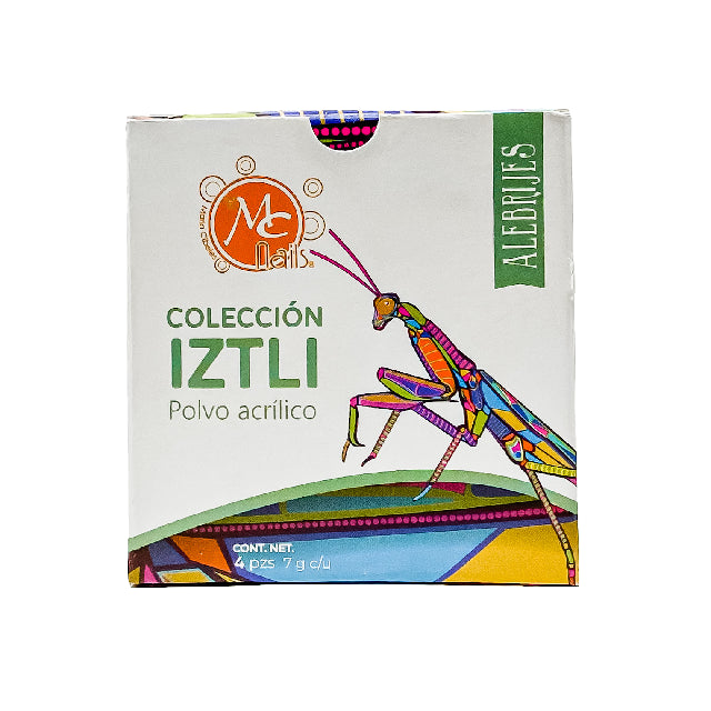 Acrilicos MC Nails Coleccion IZTLI 4pza MCCA050