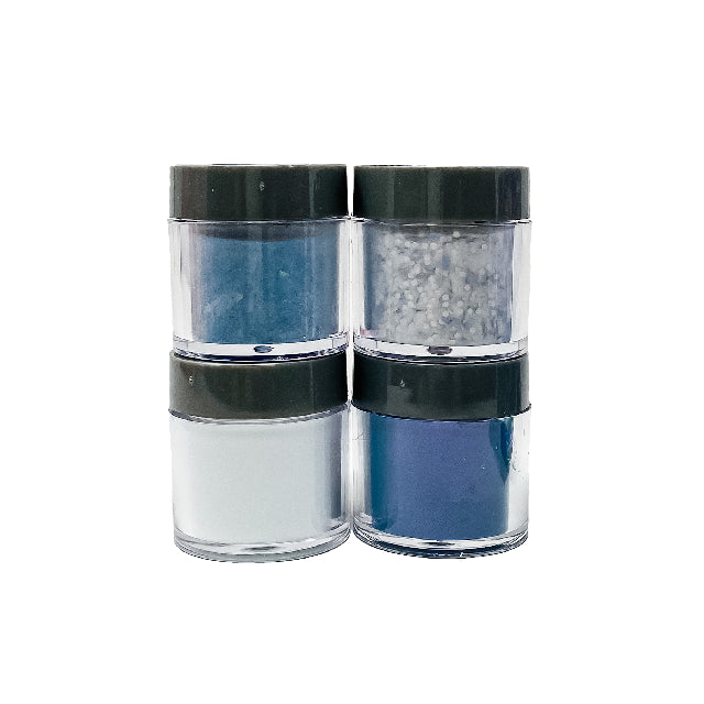 Acrilicos MC Nails Coleccion LLUVIA DE ESTRELLAS 4pza MCCA065