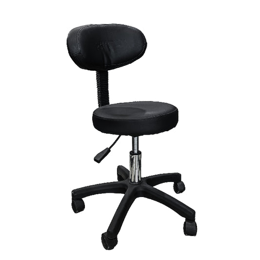 Silla XIIRD Neumatica con Respaldo Negra MSS