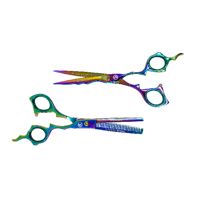 Combo Tijeras Trento Acero Japones Tornasol 6" 152463