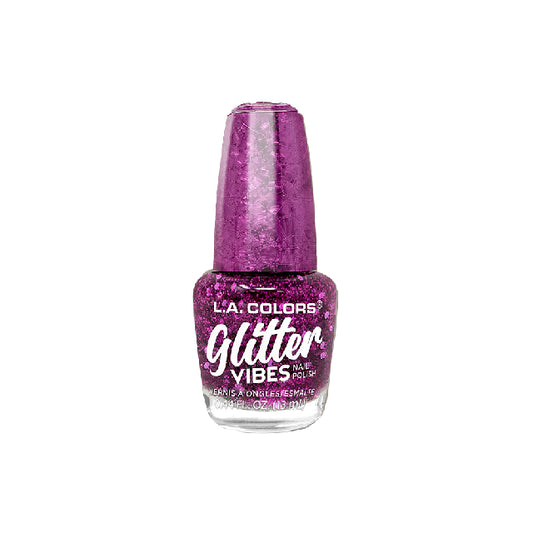 Esmalte La Colors Glitter Vibes City Girl CNL358