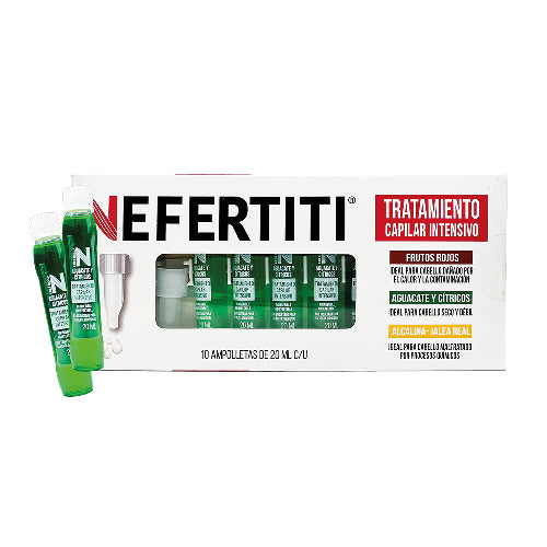 CAJA Ampolletas Nefertiti Aguacate 10pza