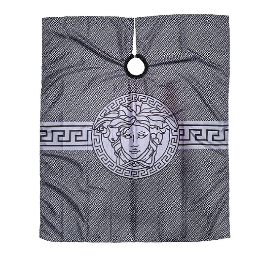 Capa Beauty B Premium Versace Escudo Gris y Negro 152878