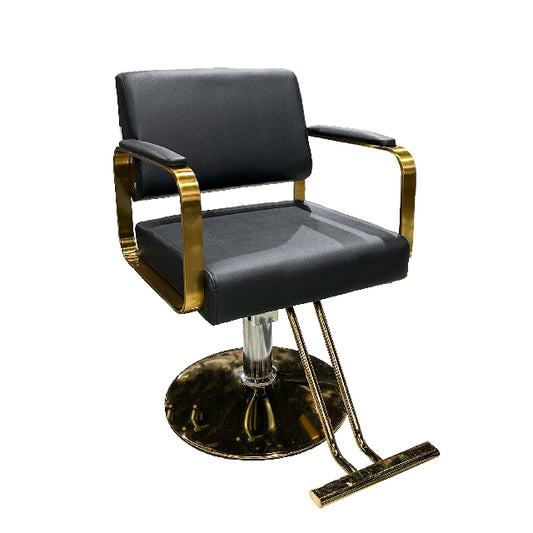 Sillon JL HG-A280 Brazos Acero Negro Dorado 153243