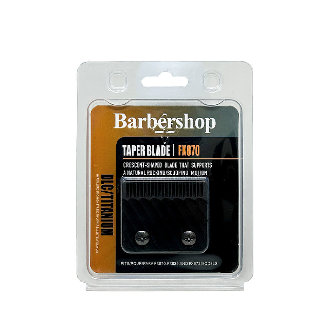 Cuchilla Barbershop Clipper Negra FX870