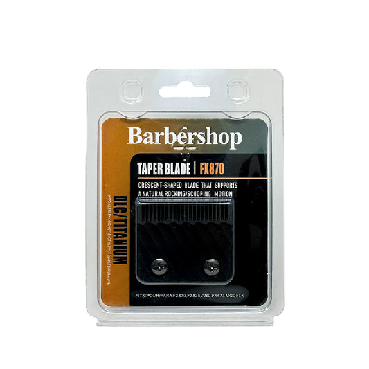 Cuchilla Barbershop Clipper Negra FX870